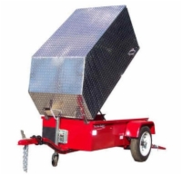 Aluminum Trailer Cover - Large Size