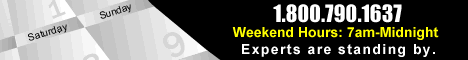 Experts standing by all weekend.  Call for lowest prices.