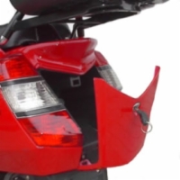 Locking Rear Storage