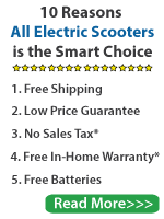 Top 10 Reasons All Electric Scooters is the Smart Choice.