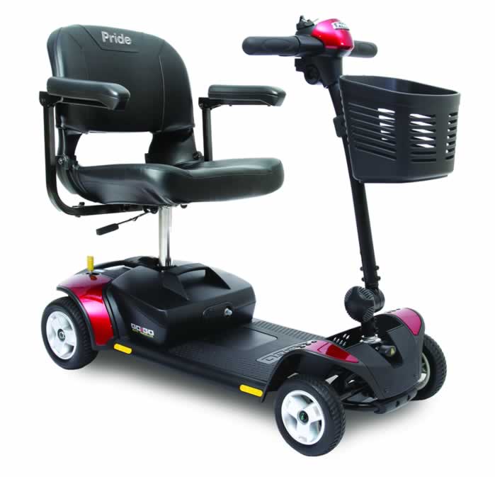 The Pride Go-Go 4 Wheel Elite Traveller